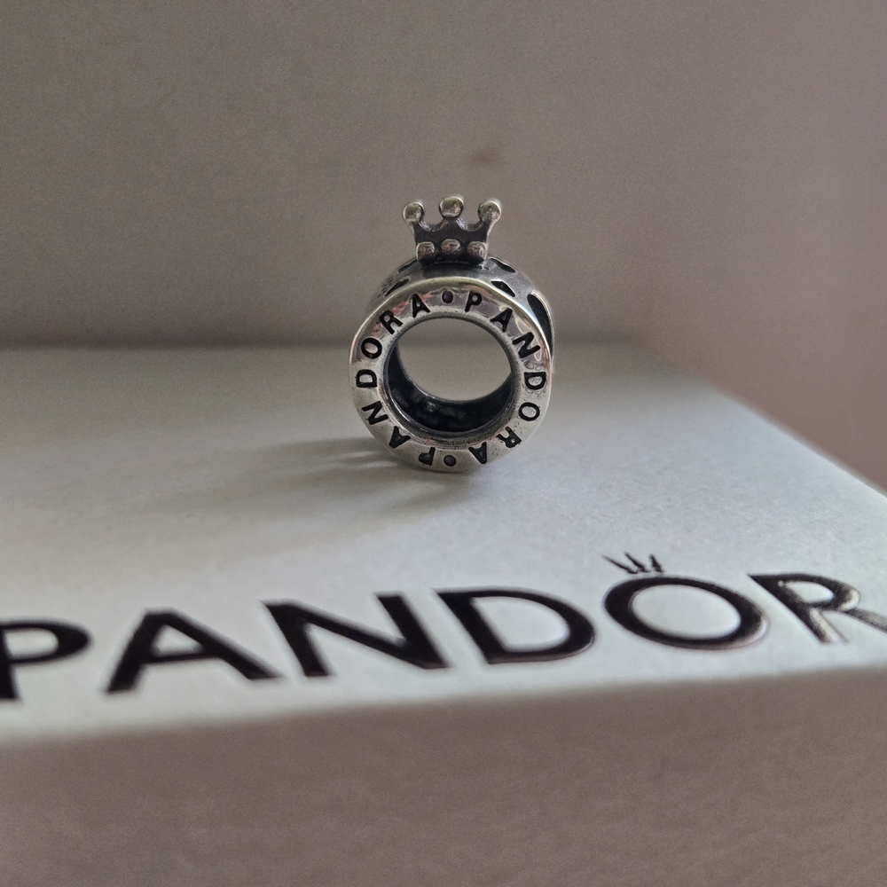 Pandora Silver Crown Ring Charm